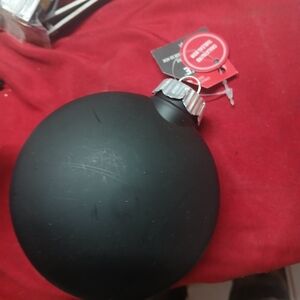 Make Market matte black chalkboard ornament used for DIY holiday decorating.